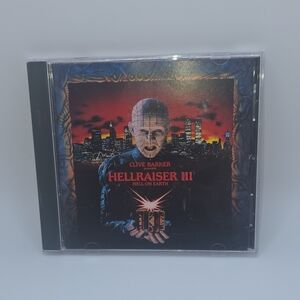 Hellraiser III: Hell on Earth CD - Horror Movie Soundtrack - Red & Black